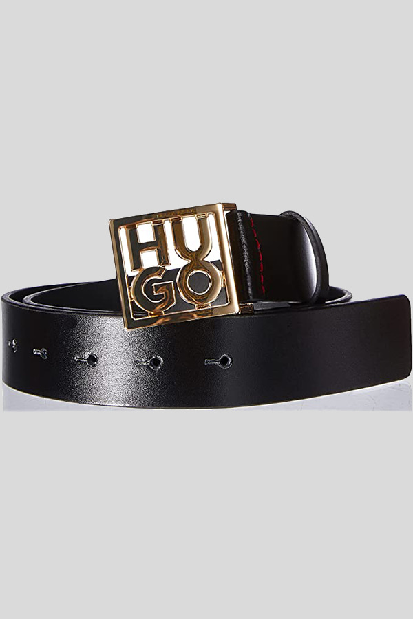 BELT HUGO - 002 BLACK